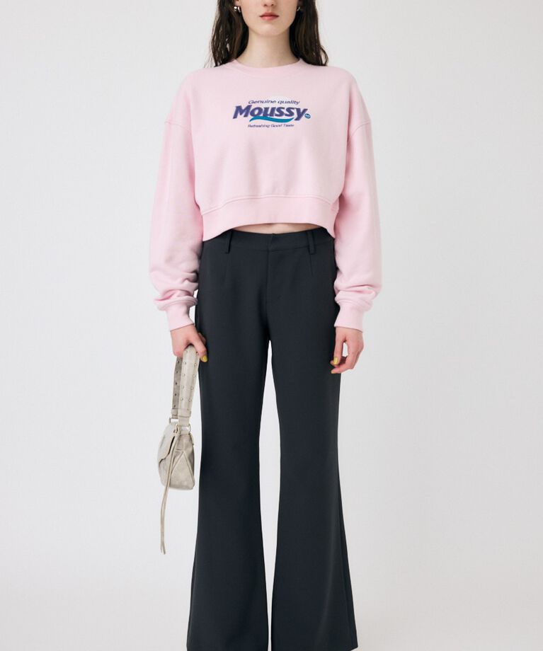 MOUSSY「MOUSSY PRODUCT ロゴプルオーバー」|パーカー|