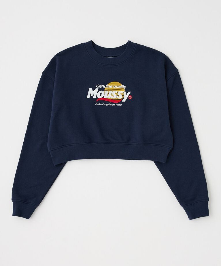 MOUSSY「MOUSSY PRODUCT ロゴプルオーバー」|パーカー|