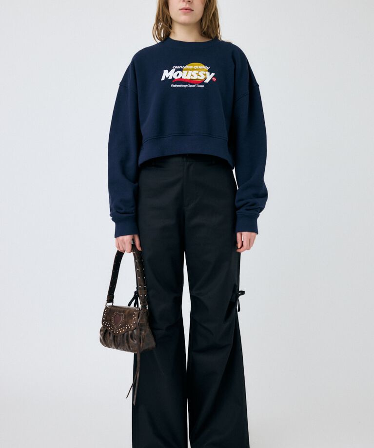 MOUSSY「MOUSSY PRODUCT ロゴプルオーバー」|パーカー|