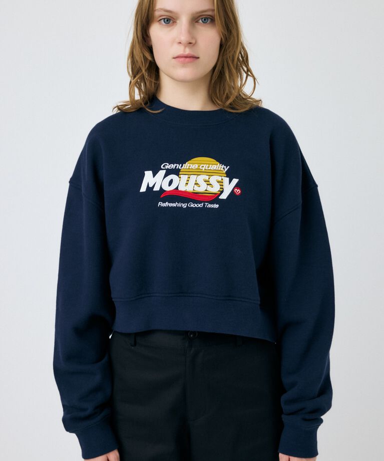 MOUSSY「MOUSSY PRODUCT ロゴプルオーバー」|パーカー|