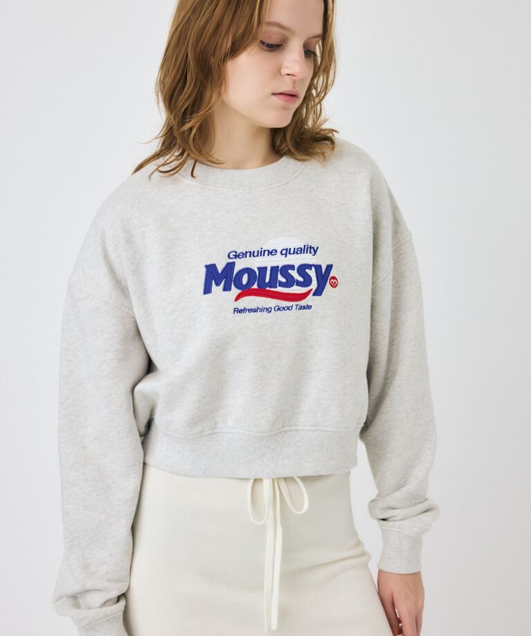 MOUSSY「MOUSSY PRODUCT ロゴプルオーバー」|パーカー|