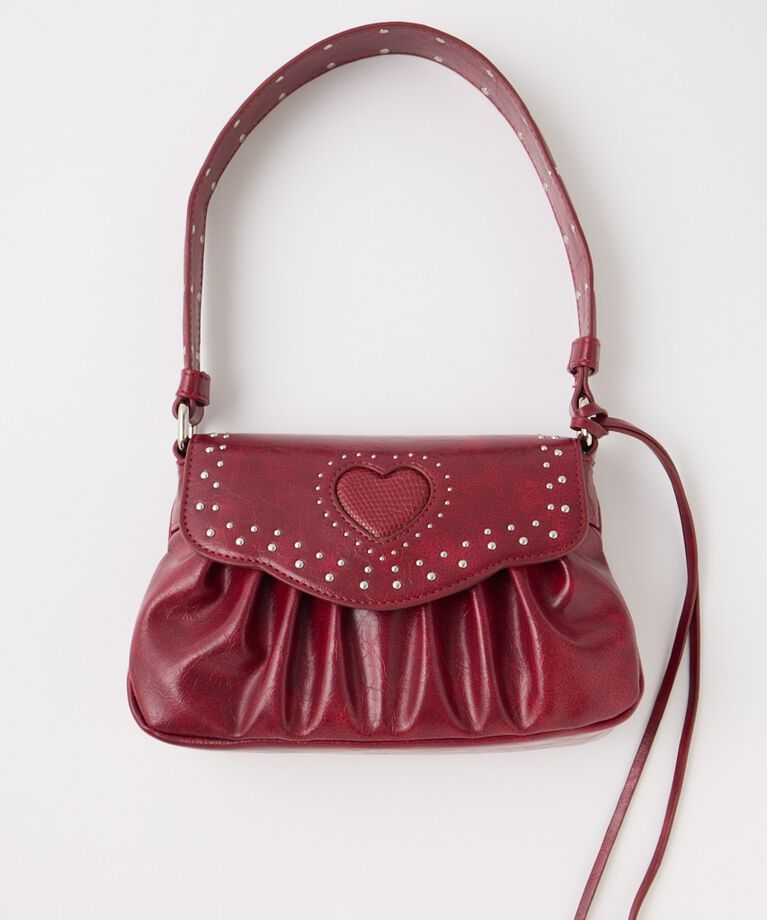 MOUSSY「HEART GATHER スタッズバッグ」|その他|