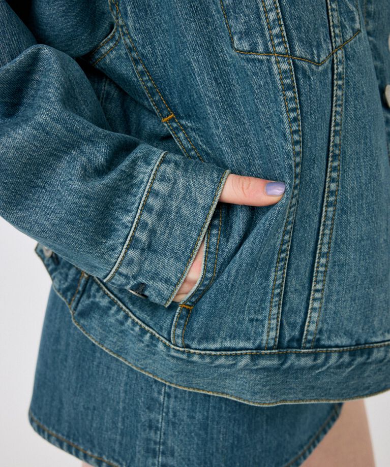 MOUSSY「TINTED デニムジャケット」|デニムジャケット|