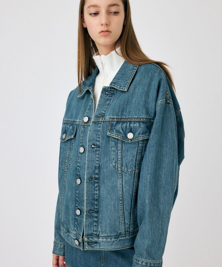 MOUSSY「TINTED デニムジャケット」|デニムジャケット|