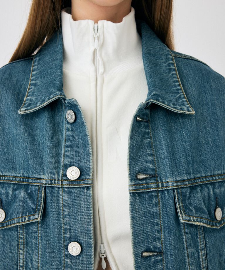 MOUSSY「TINTED デニムジャケット」|デニムジャケット|