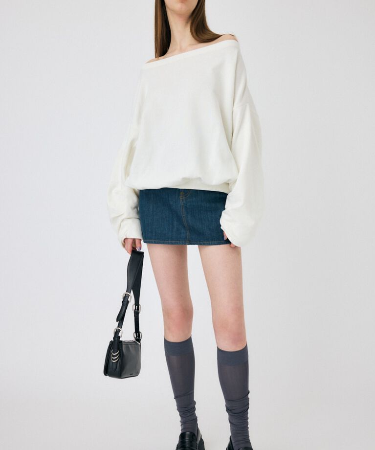 MOUSSY「TINTED DENIM ミニスカート」|スカート|
