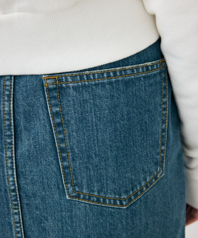 MOUSSY「TINTED DENIM ミニスカート」|スカート|