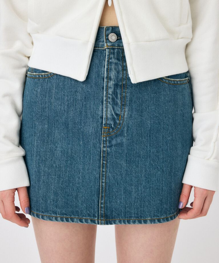 MOUSSY「TINTED DENIM ミニスカート」|スカート|