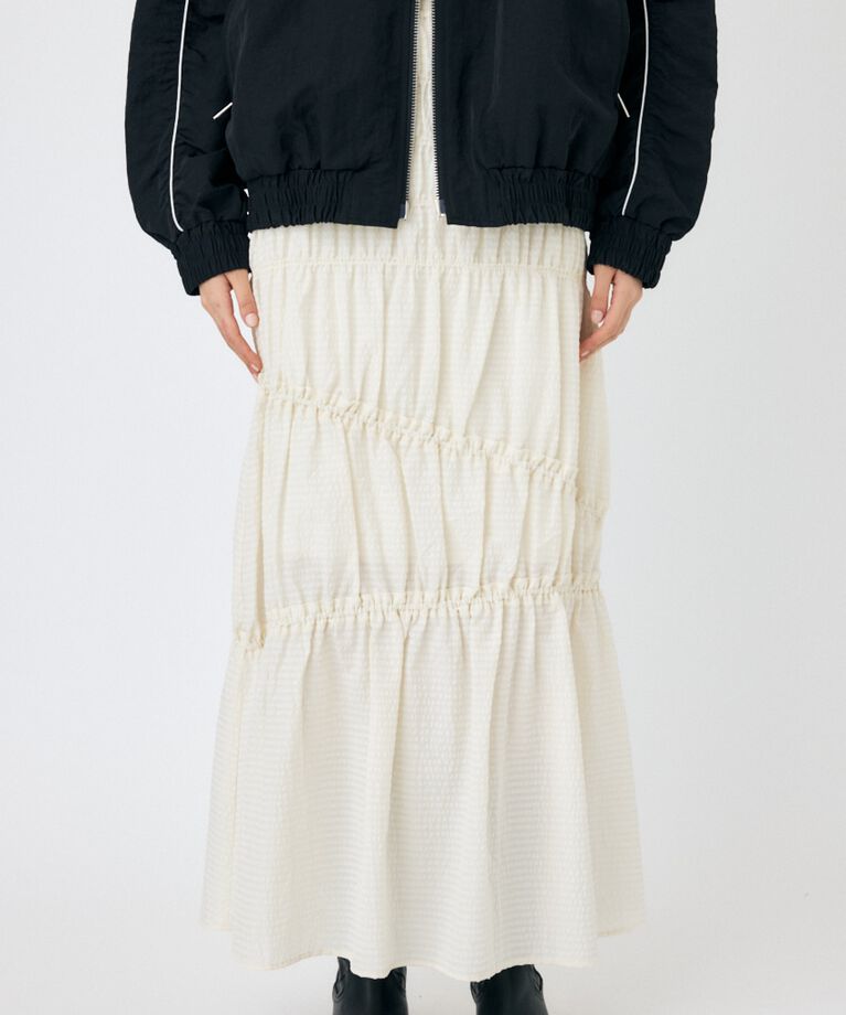 MOUSSY「PLAID GATHER スカート」|スカート|