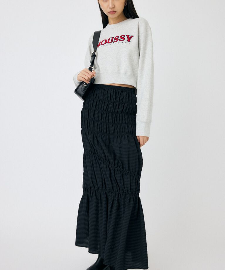 MOUSSY「PLAID GATHER スカート」|スカート|