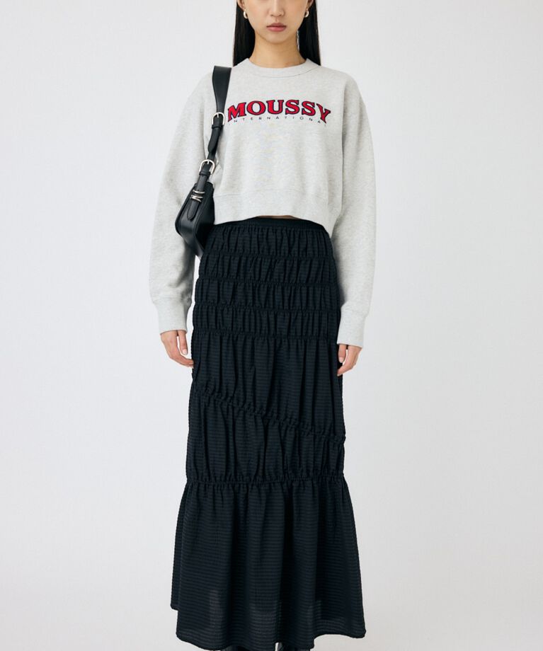 MOUSSY「PLAID GATHER スカート」|スカート|