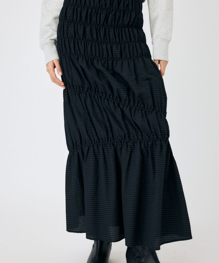 MOUSSY「PLAID GATHER スカート」|スカート|