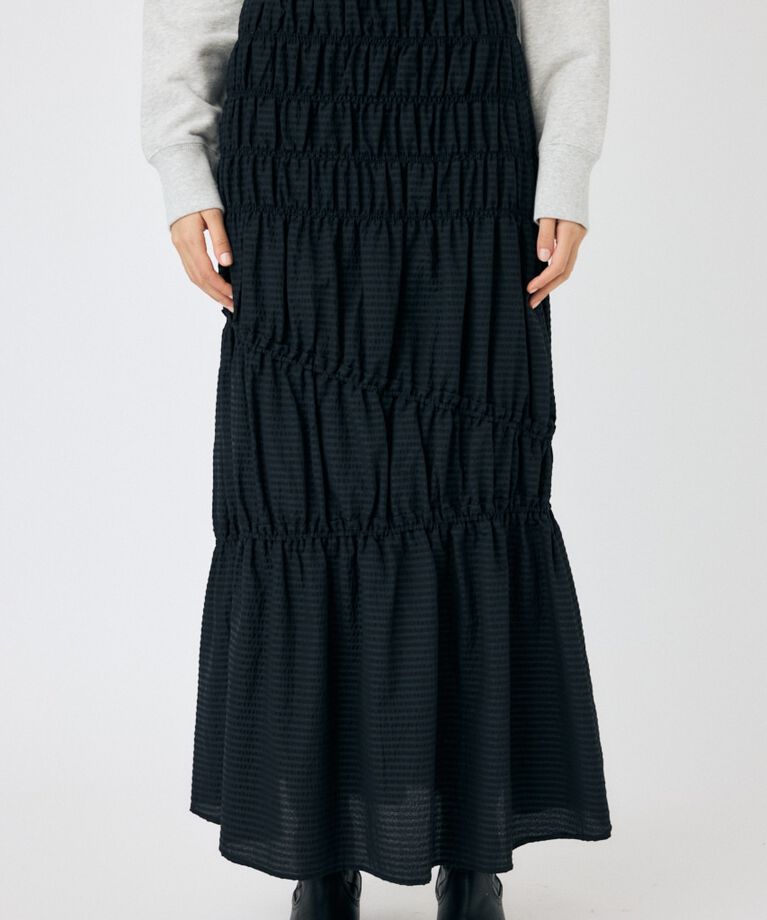 MOUSSY「PLAID GATHER スカート」|スカート|