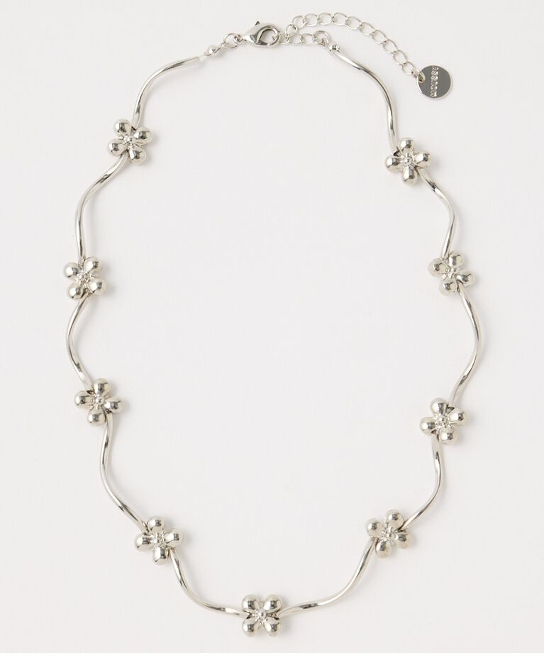 MOUSSY「FLORAL CHAIN チョーカー」|ネックレス|