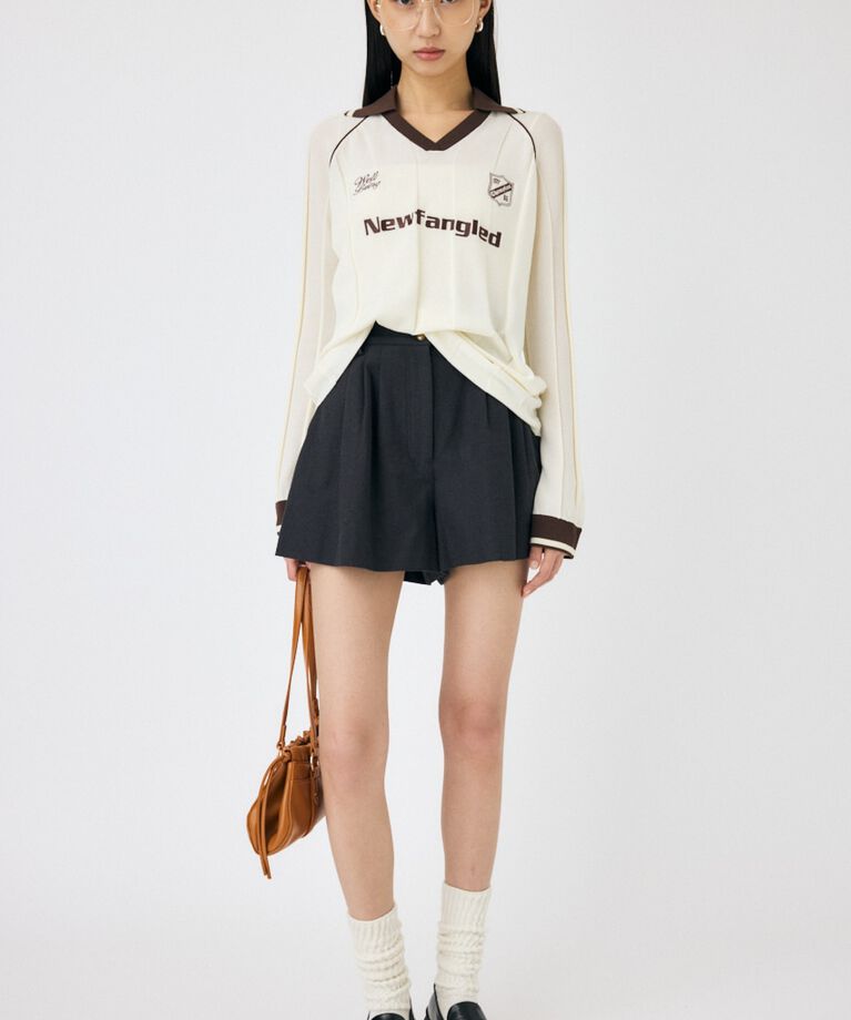 MOUSSY「KNIT ゲームシャツ」|ニット・セーター|
