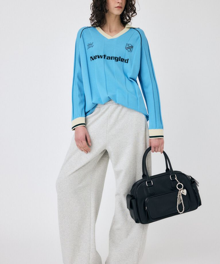 MOUSSY「KNIT ゲームシャツ」|ニット・セーター|