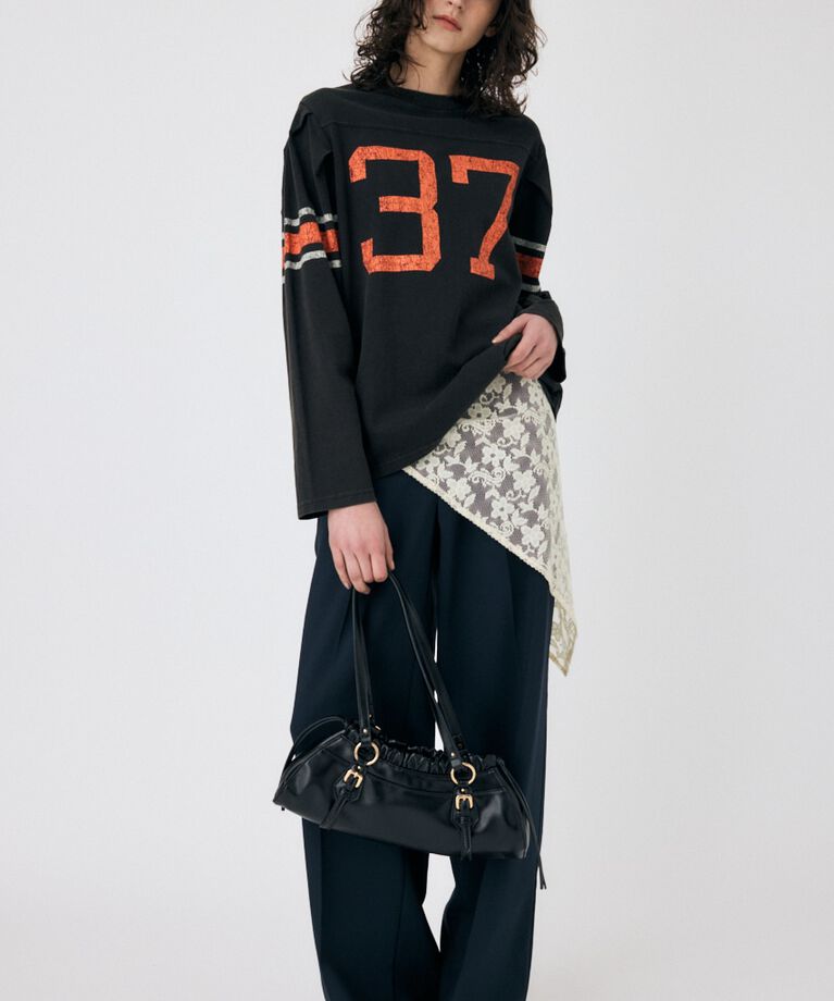 MOUSSY「NUMBERING VINTAGE ロンT」|Tシャツ・カットソー|