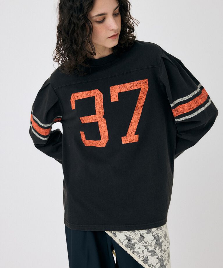 MOUSSY「NUMBERING VINTAGE ロンT」|Tシャツ・カットソー|