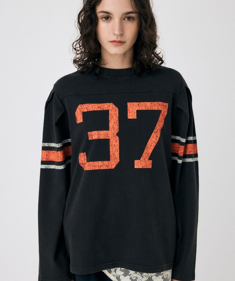 MOUSSY「NUMBERING VINTAGE ロンT」|Tシャツ・カットソー|