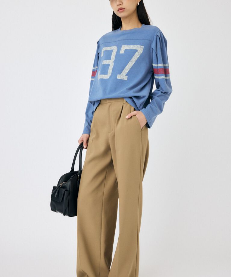 MOUSSY「NUMBERING VINTAGE ロンT」|Tシャツ・カットソー|