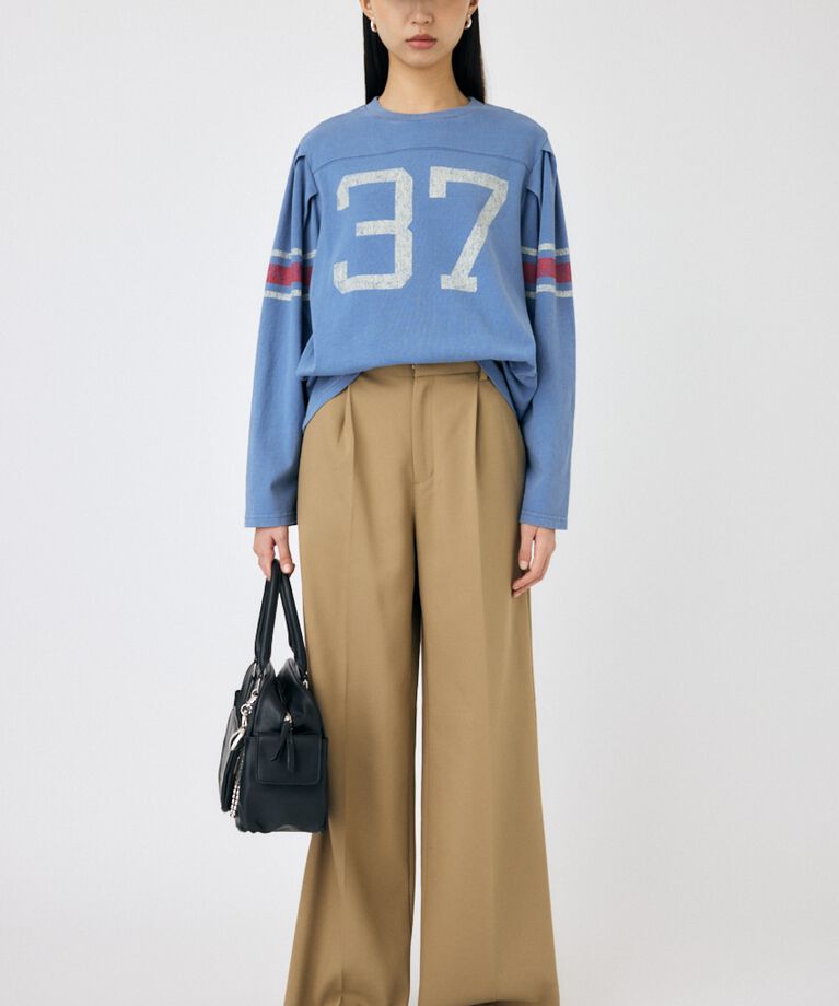 MOUSSY「NUMBERING VINTAGE ロンT」|Tシャツ・カットソー|