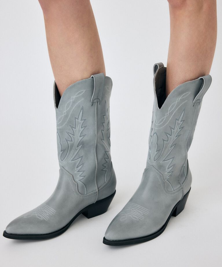MOUSSY「WESTERN ブーツ」|その他|L/BLU1