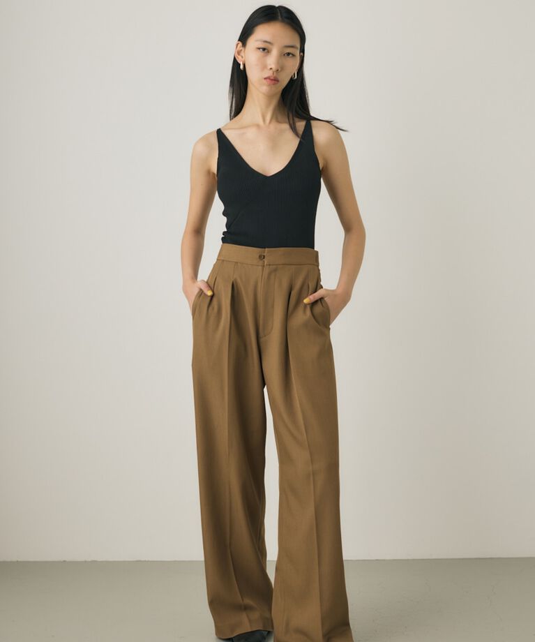 MOUSSY「TWOタックパンツ　リサイクルポリエステル使用」|その他|