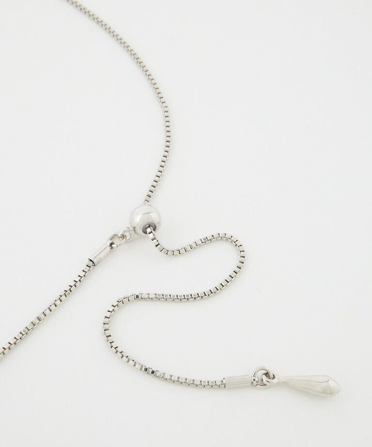 MOUSSY「CHUBBY HEART ラリエット」|ネックレス|