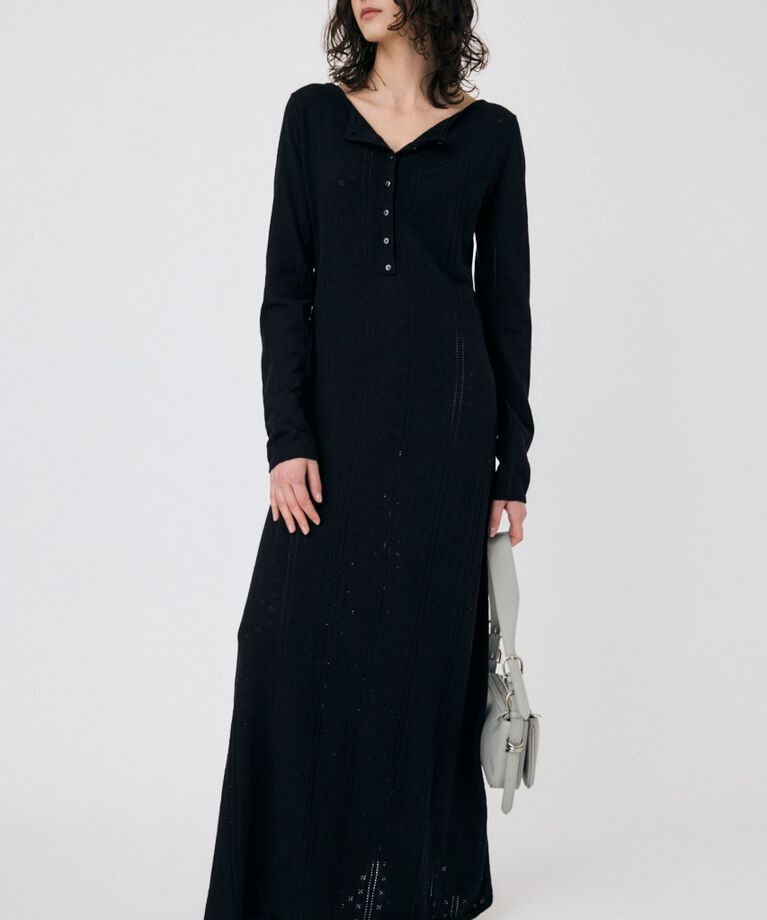 MOUSSY「POINTELLE マキシドレス」|ワンピース|