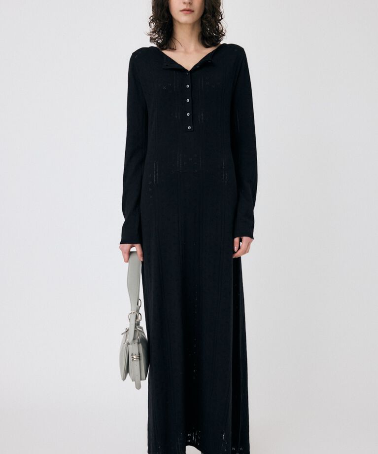 MOUSSY「POINTELLE マキシドレス」|ワンピース|