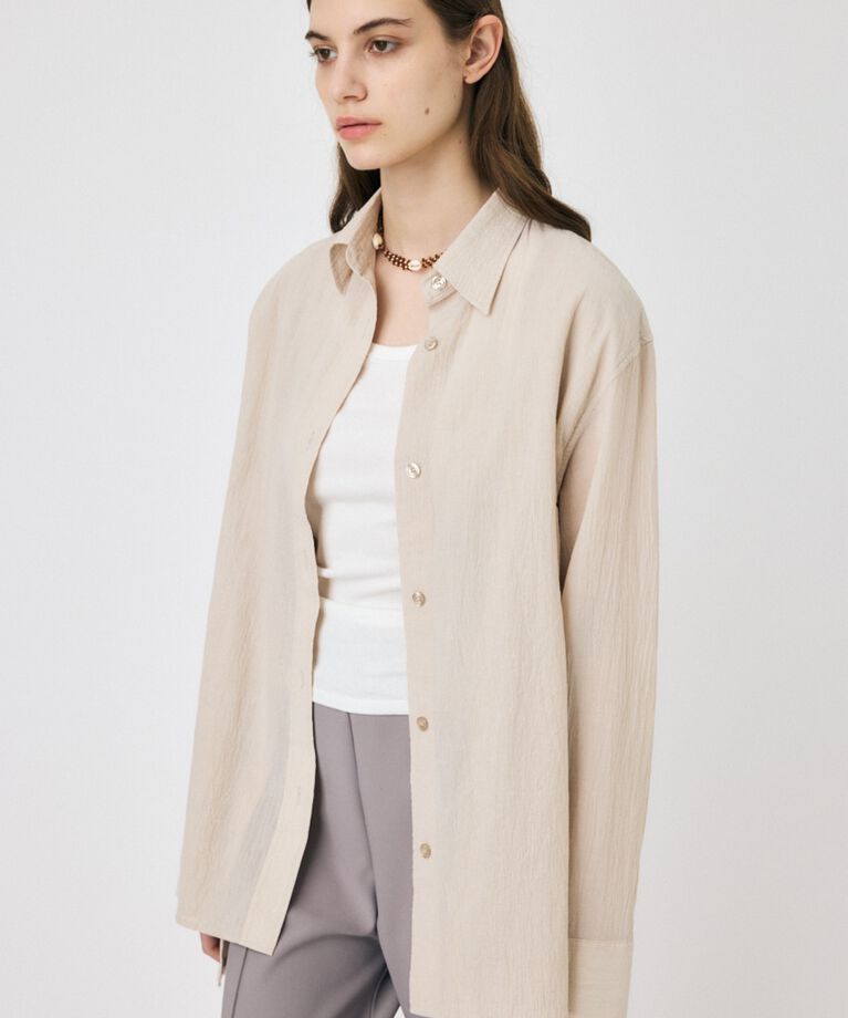 MOUSSY「LAYERED OVER シャツ」|シャツ・ブラウス|