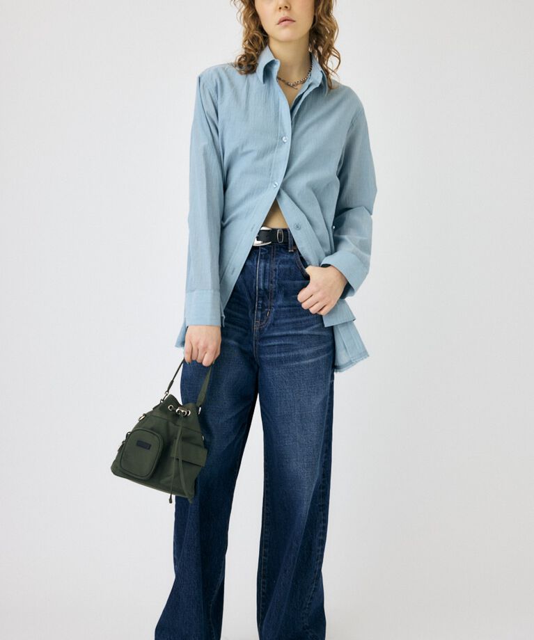 MOUSSY「LAYERED OVER シャツ」|シャツ・ブラウス|