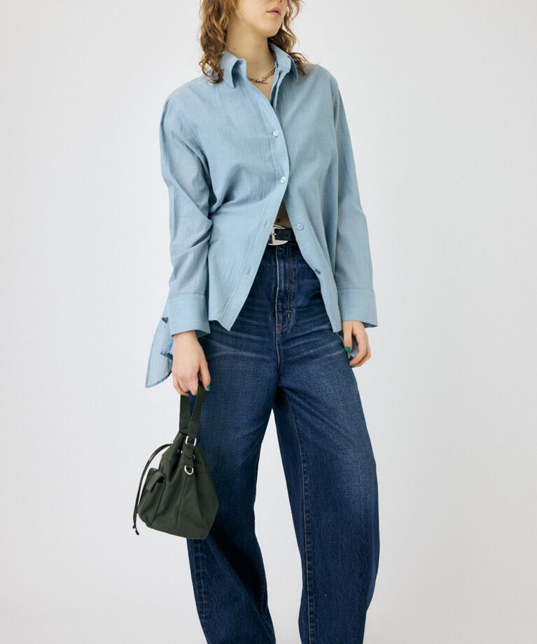 MOUSSY「LAYERED OVER シャツ」|シャツ・ブラウス|