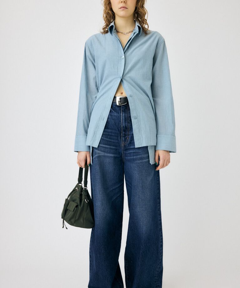 MOUSSY「LAYERED OVER シャツ」|シャツ・ブラウス|