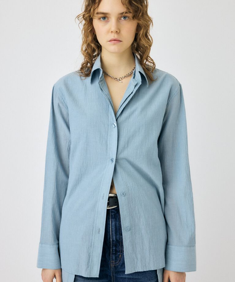 MOUSSY「LAYERED OVER シャツ」|シャツ・ブラウス|