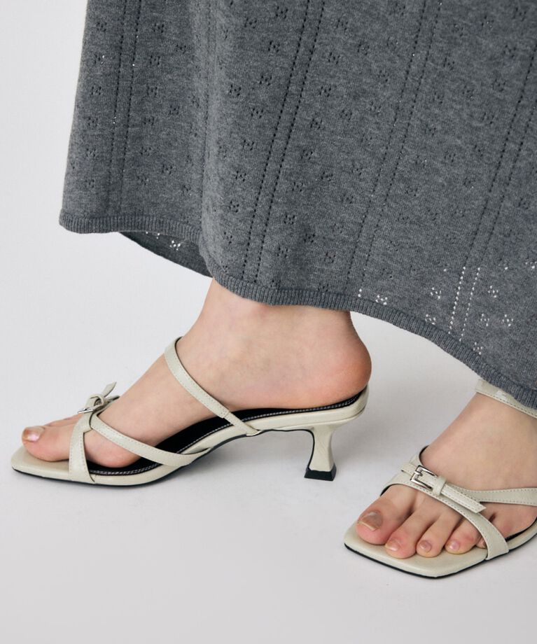 MOUSSY「TINY BELTED サンダル」|サンダル|