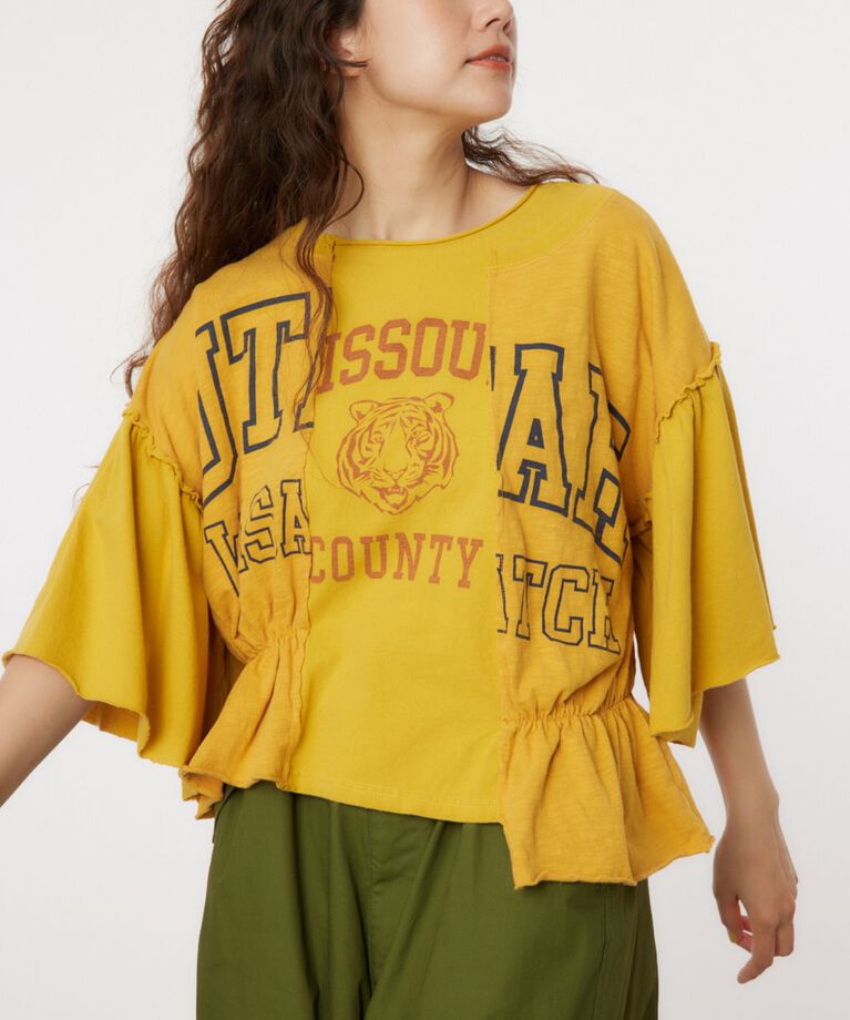 RODEO CROWNS「ドッキングカレッジトップス」|Tシャツ・カットソー|