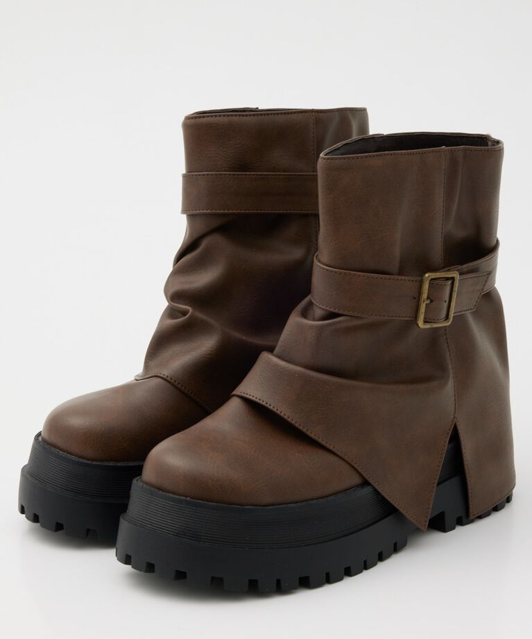 RODEO CROWNS「COVER ENGINEER BOOTS」|その他|BRN