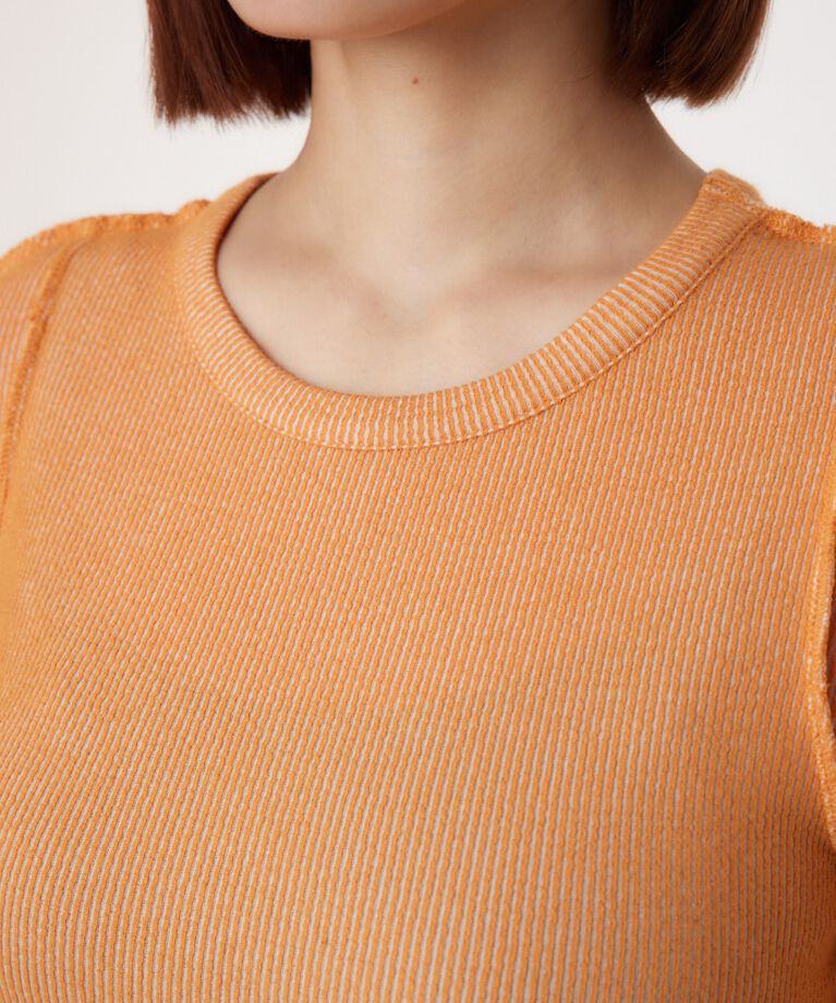 RODEO CROWNS「STITCH SLIM リブトップス」|Tシャツ・カットソー|