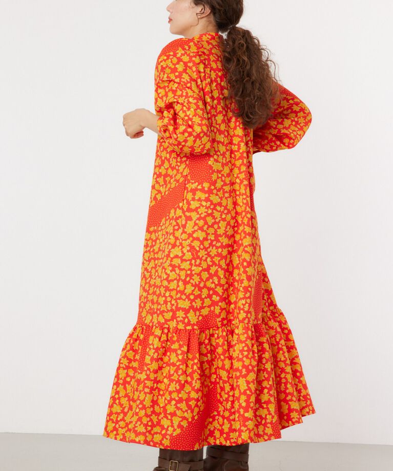 RODEO CROWNS「floral ワンピース」|ワンピース|