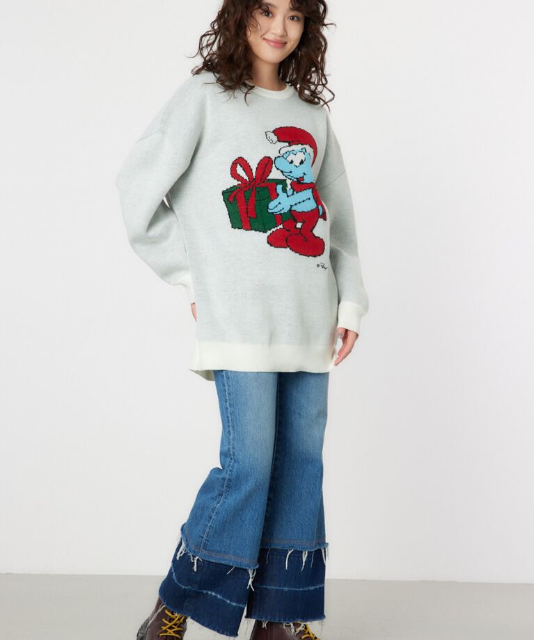 RODEO CROWNS「(THE SMURFS)チュニックニットワンピース」|ワンピース|