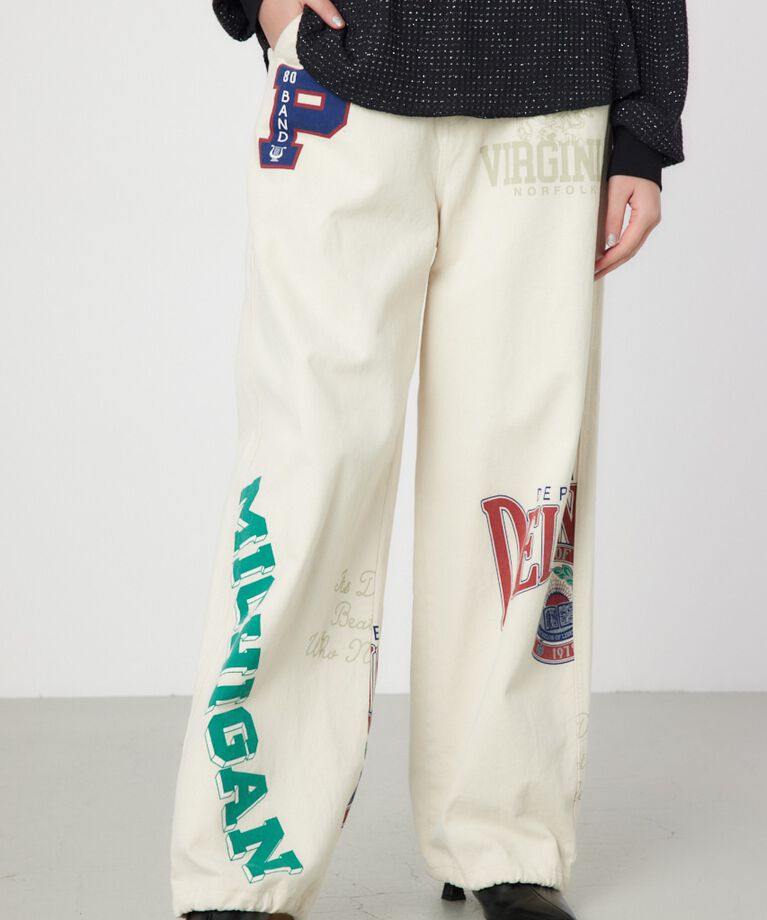 RODEO CROWNS「College Print パンツ」|その他|IVOY3