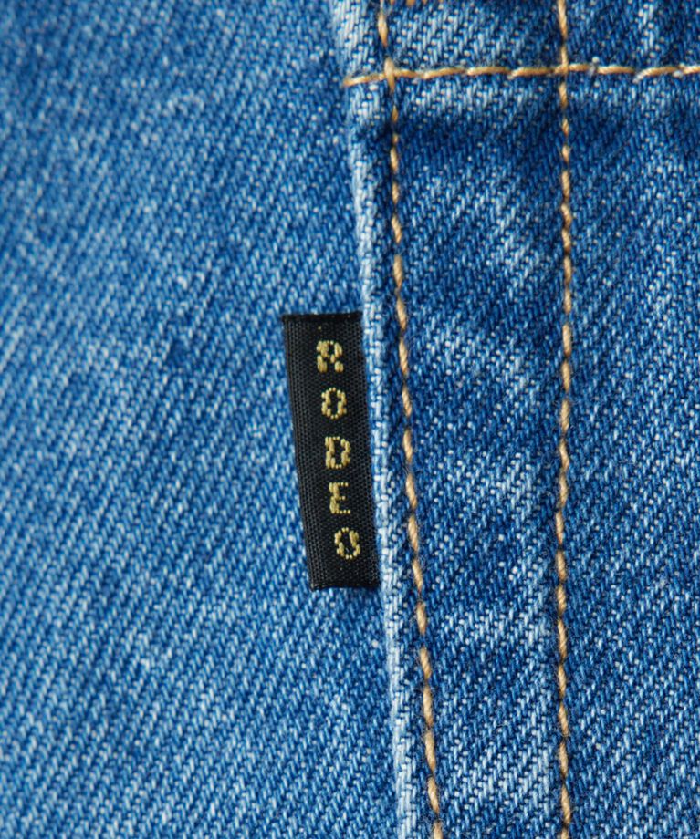 RODEO CROWNS「サイドラインルーズデニム」|デニム|