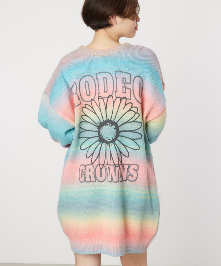 RODEO CROWNS「2wayフラワーニットワンピース」|ワンピース|
