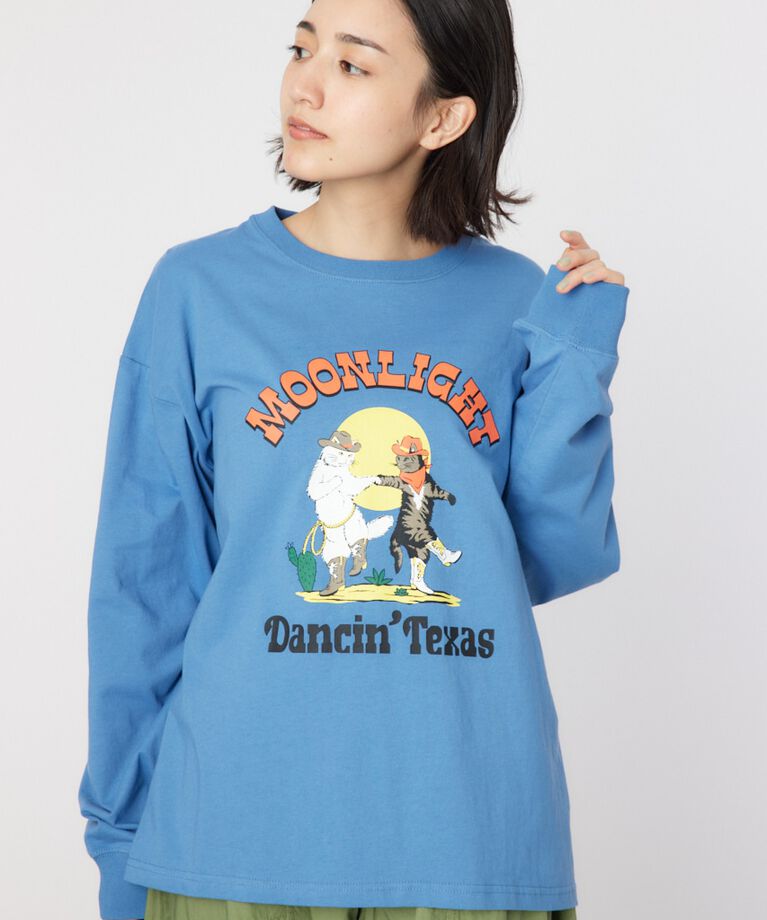 RODEO CROWNS「Various Western ロングスリーブTシャツ」|Tシャツ・カットソー|BLU