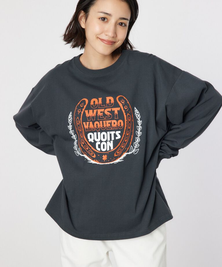 RODEO CROWNS「Various Western ロングスリーブTシャツ」|Tシャツ・カットソー|C.GRY