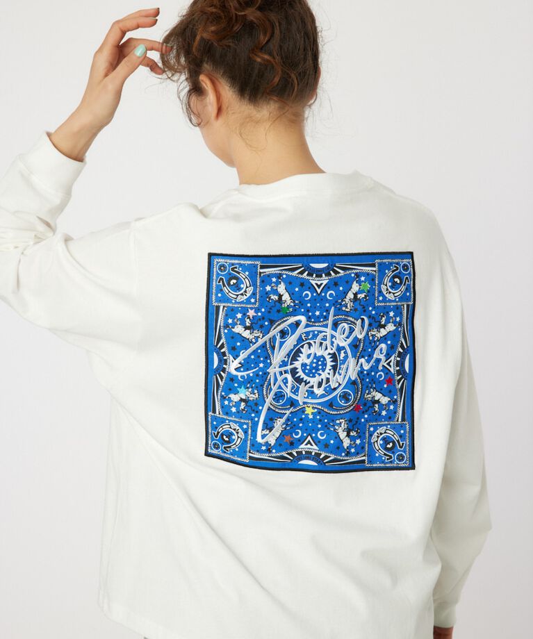 RODEO CROWNS「Cowboy バンダナ ロングスリーブTシャツ」|Tシャツ・カットソー|