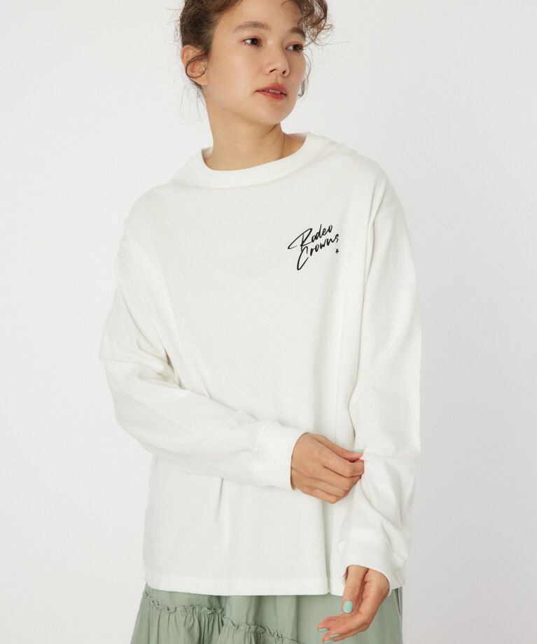RODEO CROWNS「Cowboy バンダナ ロングスリーブTシャツ」|Tシャツ・カットソー|