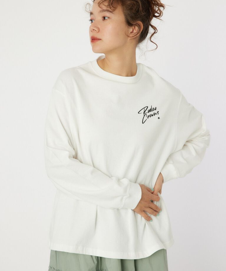 RODEO CROWNS「Cowboy バンダナ ロングスリーブTシャツ」|Tシャツ・カットソー|