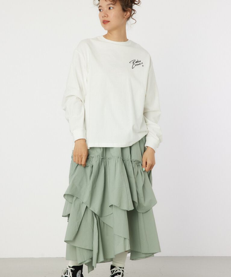 RODEO CROWNS「Cowboy バンダナ ロングスリーブTシャツ」|Tシャツ・カットソー|